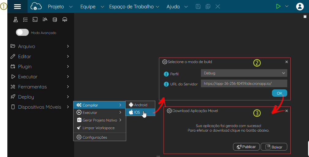 Cronapp3 > Menu Dispositivos Móveis > DispositivosMoveisBuildiOS.png