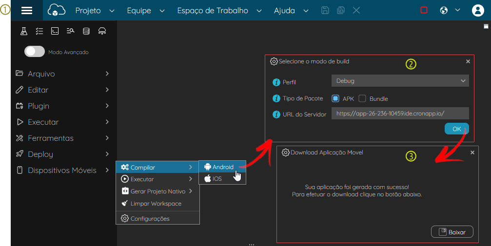 Cronapp3 > Menu Dispositivos Móveis > DispositivosMoveisTutorialCaminhoCompilar.png