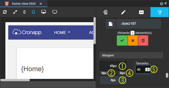 Cronapp3 > Estilos - CSS > estiloCSSMargem.png